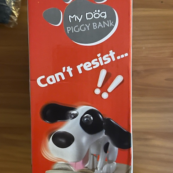 NIB Coin Eating Mechanical Dog Piggy Bank by MY DOG  Watch him in action on clip - Picture 5 of 7